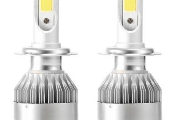 Set 2 becuri auto C6 H3 6000K 36W/bec 8000lm 60LED