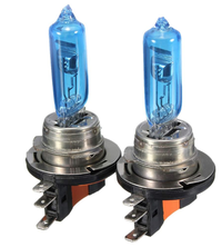 Set 2 becuri auto cu halogen H15 12V putere 15/55W Super White - 1