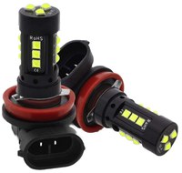 Set 2 becuri auto H11/H8 15 LED putere 80W temperatura 6000K - 1