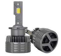 Set 2 becuri auto LED D2S /R 180W/set canbus 23000 lumeni 6000k - 1