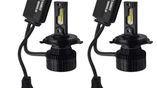 Set 2 becuri auto LED H1 V88S - 380W, 6000K, Canbus, 18000lm