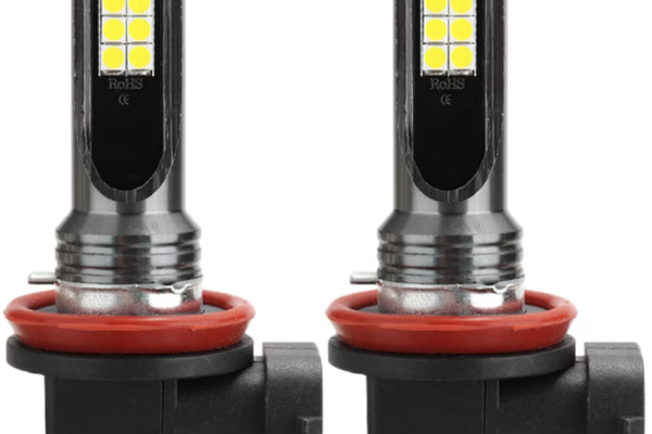 Set 2 Becuri auto LED H11 / H8 putere 60w 12LED SMD temperatura 6000K 6800lm