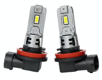 Set 2 becuri auto LED H11 K7 model 3570 de 100W 10000 lumeni 6000k - 1