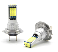 Set 2 becuri auto LED H7 30LED putere 80W cu 4000LM si temperatura culoare 6000K - 1