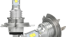 Set 2 becuri auto LED H7 3570 7000LM 2SMD temperatura culoare 6000K putere 80W ZD