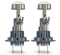 Set 2 Becuri auto LED K88 H7 canbus 280W/set cu lupa 28000lm - 1