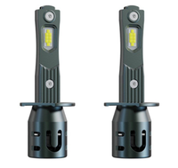 Set 2 becuri auto LED mini H1 K13 model 3570 de 150W 19000 lumeni 6000k - 1