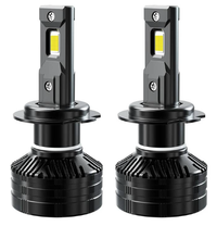 Set 2 becuri auto led N60 H7 lumina alb 6000K canbus 26000 LM 250W - 1
