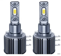 Set 2 becuri auto V20 H15 putere 140W/set canbus 12000lm 6000K - 1