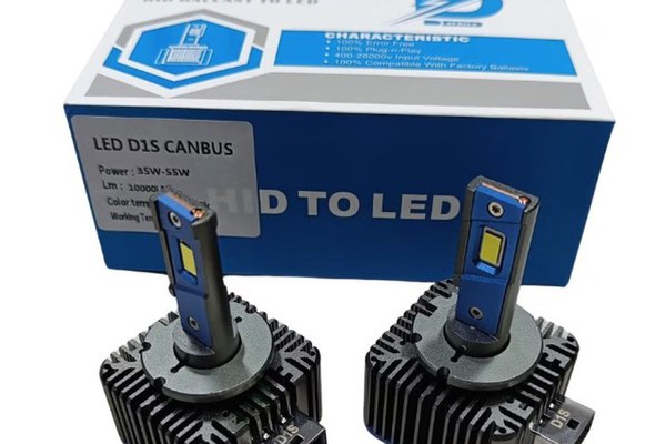 Set 2 Becuri D Series D1S LED 35W 10000 Lm 6500K