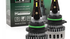 Set 2 becuri LED auto H1 F10 SuperLED 120W 9000Lm