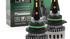 Set 2 becuri LED auto H11 F10 SuperLED 120W 9000Lm