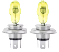 Set 2 becuri LED auto H3 de 12V 100W 6000K HOD galbene XENON - 1