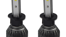 Set 2 becuri LED auto R6 H1 50W 6000k