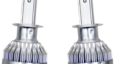 Set 2 becuri Led C6 H1 putere 36W temperatura 6500K 3800 LM