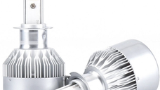 Set 2 becuri Led C6 H3 putere 36W temperatura 6500K