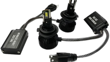 Set 2 becuri LED H4 DK1 180W 6000K Canbus Fara Eroare