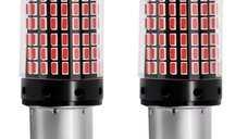 Set 2 Becuri LED ROSU cu anulator