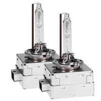 Set 2 becuri Xenon D1R White auto pentru far suport metalic 35W 6000K - 1