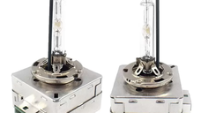 Set 2 becuri Xenon METAL D3S White auto pentru far