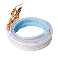 Set 2 Benzi LED Semnlaizare Usa Masina - 1