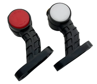 Set 2 Cornite LED rotunde 12 24V cu 3 culori si 15 LED pentru camion si remorca - 1