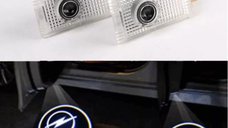 Set 2 Holograme LED cu LOGO OPEL pentru Portiere