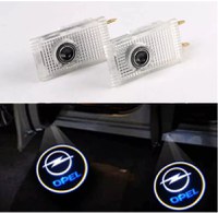 Set 2 Holograme LED cu LOGO OPEL pentru Portiere - 1