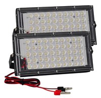Set 2 Lampa Lucru 12v 50W 50 LED SMD Clesti CaiCai Proiector AUTO - 1