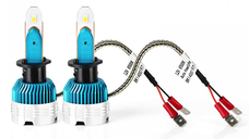 Set 2 Lampi LED AUTO Mi2 H1 6500k 3000 lumeni 50W