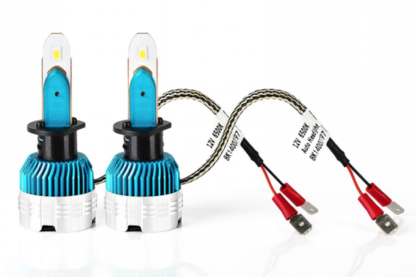 Set 2 Lampi LED AUTO Mi2 H1 6500k 3000 lumeni 50W