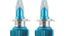 Set 2 Lampi LED AUTO Mi2 H7 temperatura 6000k putere 50W 8000 LM