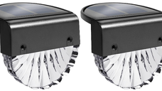 Set 2 lampi solare pentru trepte 10 lumeni