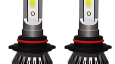 Set 2 LED-uri H7 Mini pentru far masina temperatura 6000k 12V putere 60W 8000LM