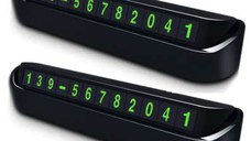 Set 2 Numar AUTO Parcare Temporara VERDE