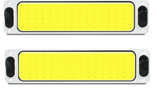 Set 2 Plafoniere auto LED 300mm universale 12 24V dube rulote camioane