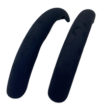 Set 2 prinderi ergonomice pentru Volan Antiderapante culoare Negru - 1