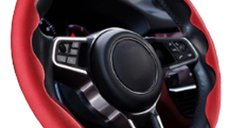 Set 2 prinderi ergonomice  pentru  Volan Antiderapante culoare Rosu