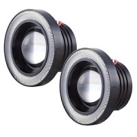 Set 2 Proiectoare 89 mm Angel Eyes cu LED DRL Lumina Alba - 1