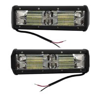 Set 2 Proiector LED Auto Off Road 144W Dreptunghiular - 1