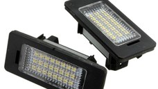 Set 2 x lampi numar LED BMW E39 E61 E91 E92 E93 E81 E82 X1/ E84 X5/E70 X6/E71