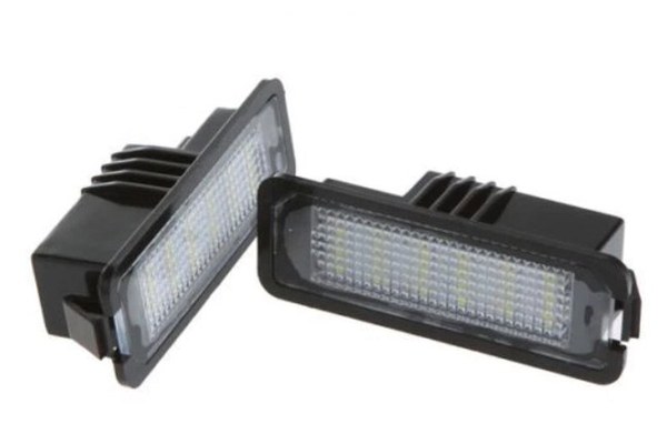 Set 2 x lampi numar LED  Volkswagen GOLF 4/5 PASSAT PASSAT CC BEETLE PHAETON EOS SCIROCCO