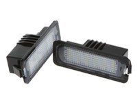 Set 2 x lampi numar LED  Volkswagen GOLF 4/5 PASSAT PASSAT CC BEETLE PHAETON EOS SCIROCCO - 1