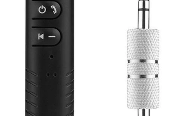 Set 2 x Receptor bluetooth LV-B09 handsfree auto si audio cu mufa jack