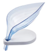 Set 2 x Suport Pentru Sapun Cu Scurgere - 1