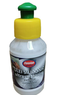 Set 2 X Ulei siliconic auto Caspian ultrastralucitor parfumat 100ml - 1