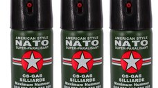 Set 3 Spray NATO Paralizant de Buzunar