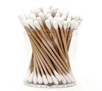 Set 3 x Cutii Betisoare cosmetice din bambus si bumbac - 1