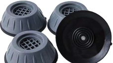 Set 4 picioare antivibratii antiderapante cu ventuza MD pentru masina de spalat