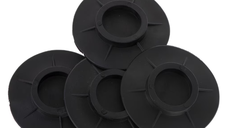 Set 4 picioruse pentru masina de spalat NEGRE